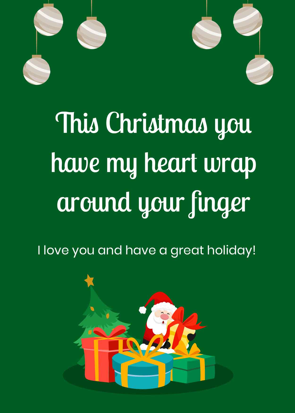 Christmas Day Greeting Card