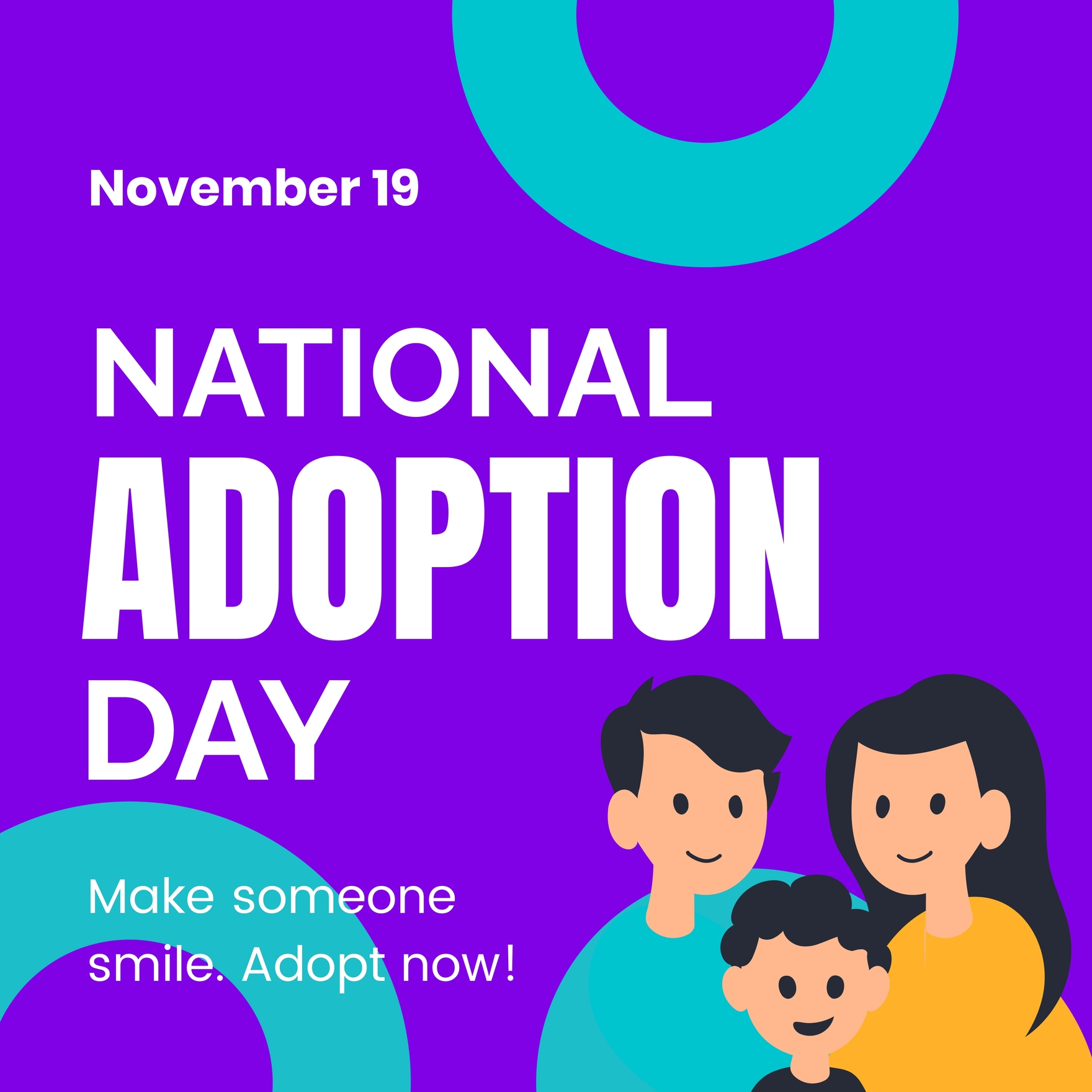 When Is National Adoption Day 2024 Date eunice suzette