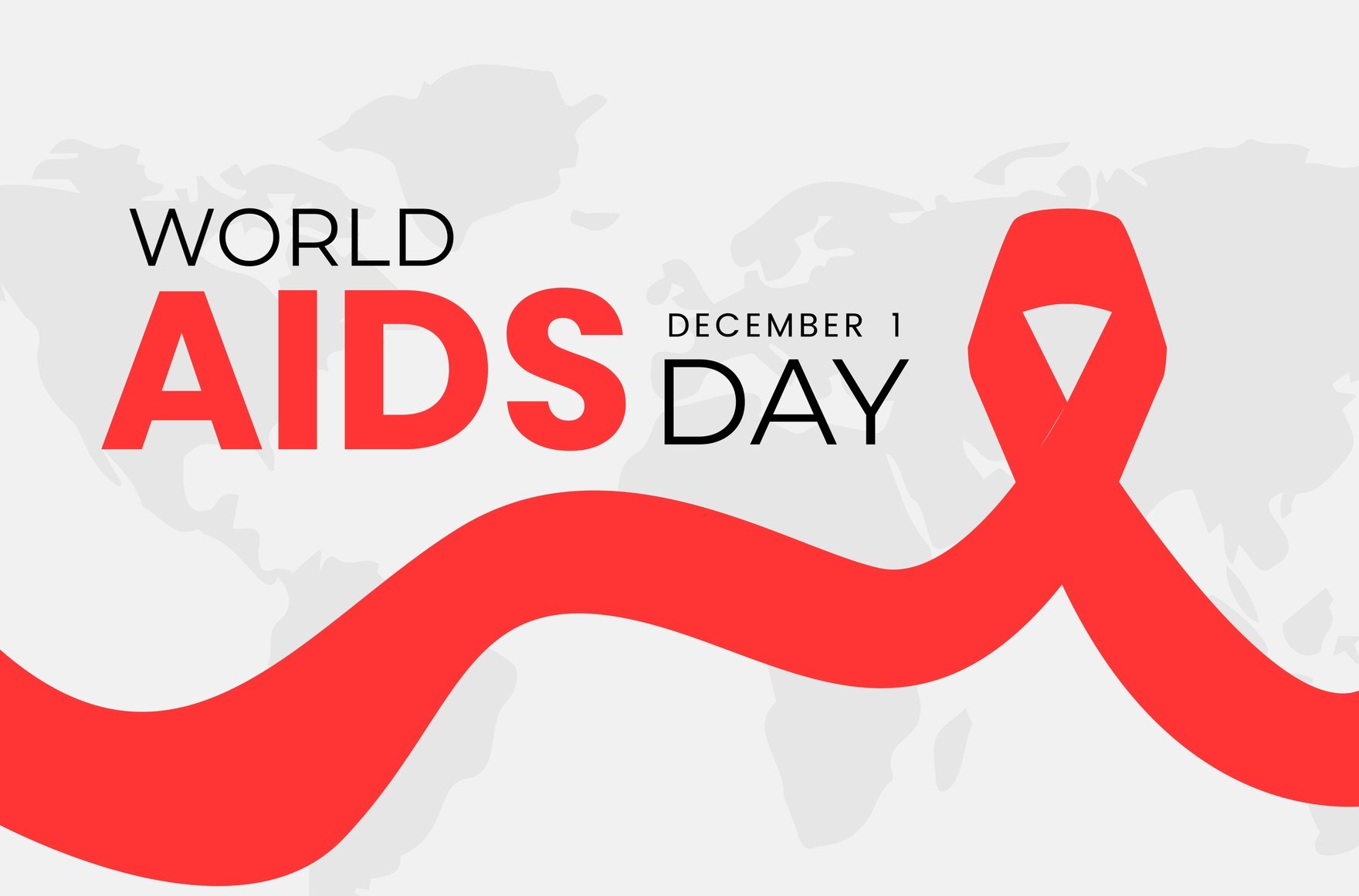 World AIDS Day Banner in Illustrator, PSD, EPS, SVG, PNG, JPEG
