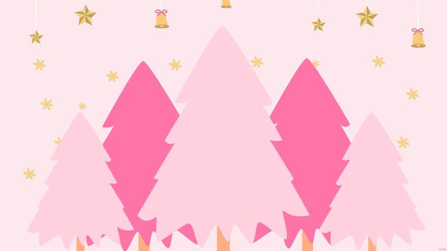 Christmas Pink Background