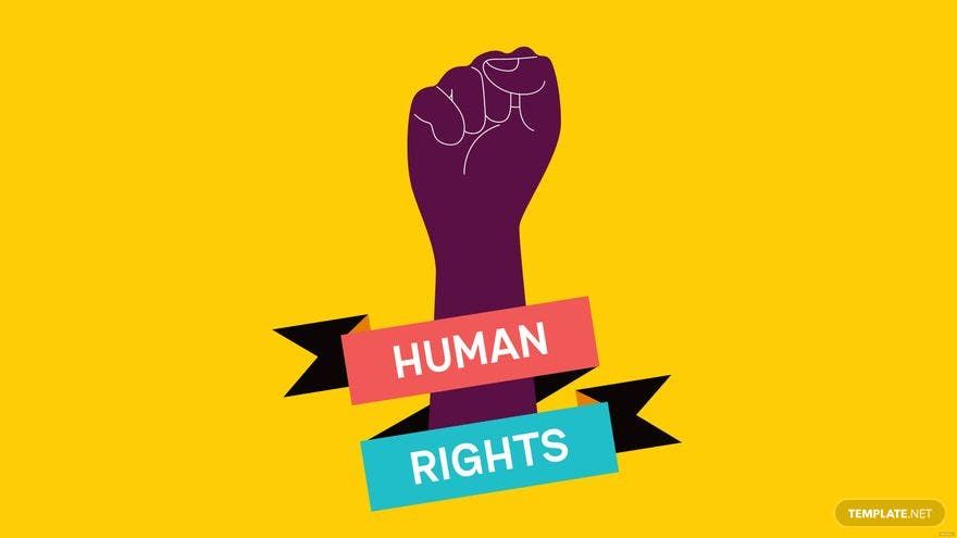 Free Human Rights Day Background in PDF, Illustrator, PSD, EPS, SVG, JPG, PNG