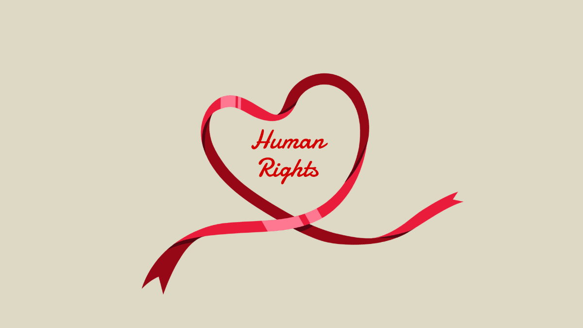 Free High Resolution Human Rights Day Background Template