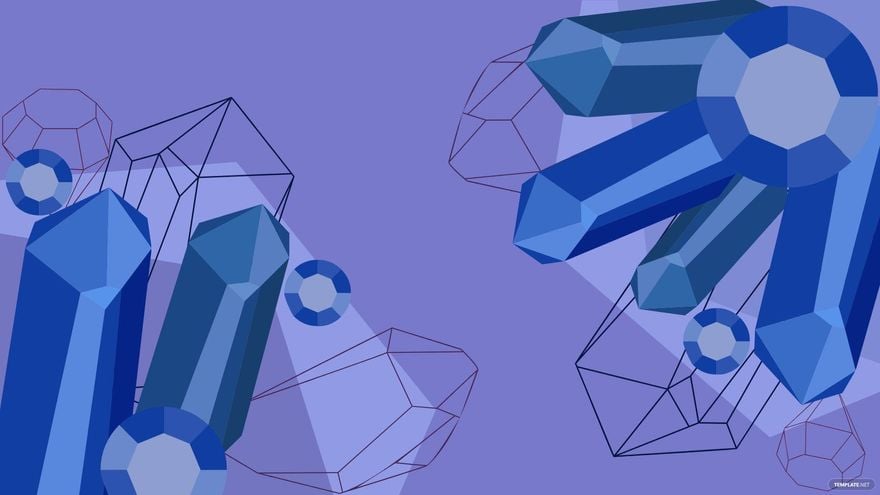 Abstract Crystal Background