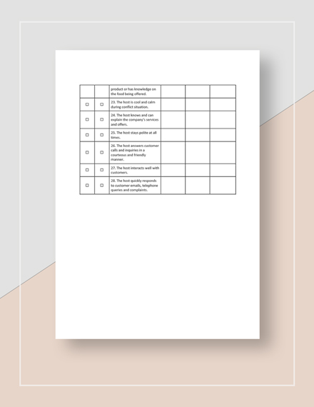 checklist template for mac word