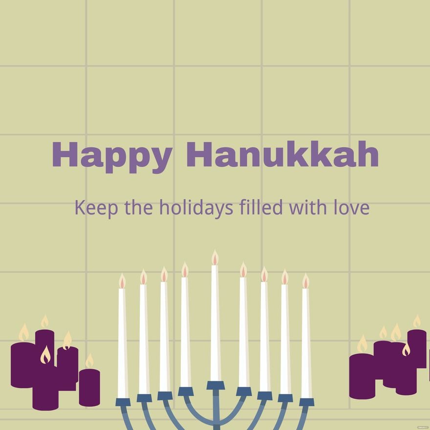 Hanukkah Flyer Background