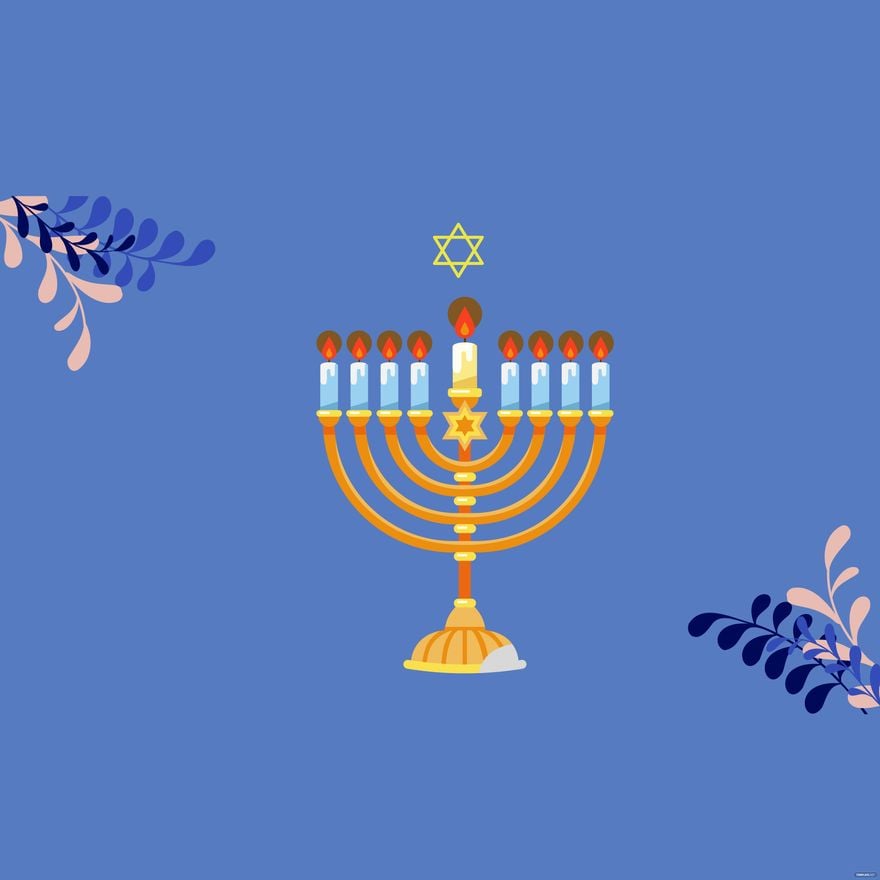 Winter Wonderland With A Hanukkah Background, Hanukkah, Hanukkah Day,  Hanukkah Menorah Background Background Image And Wallpaper for Free Download