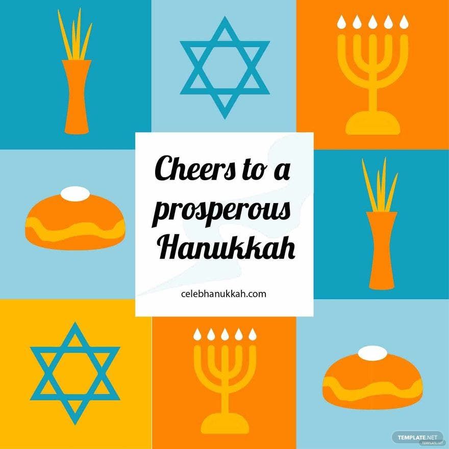 Free Hanukkah Posters Vector in Illustrator, PSD, EPS, SVG, JPG, PNG