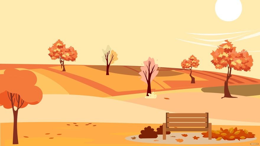Free Yellow Fall Background - EPS, Illustrator, JPG, PNG, SVG 