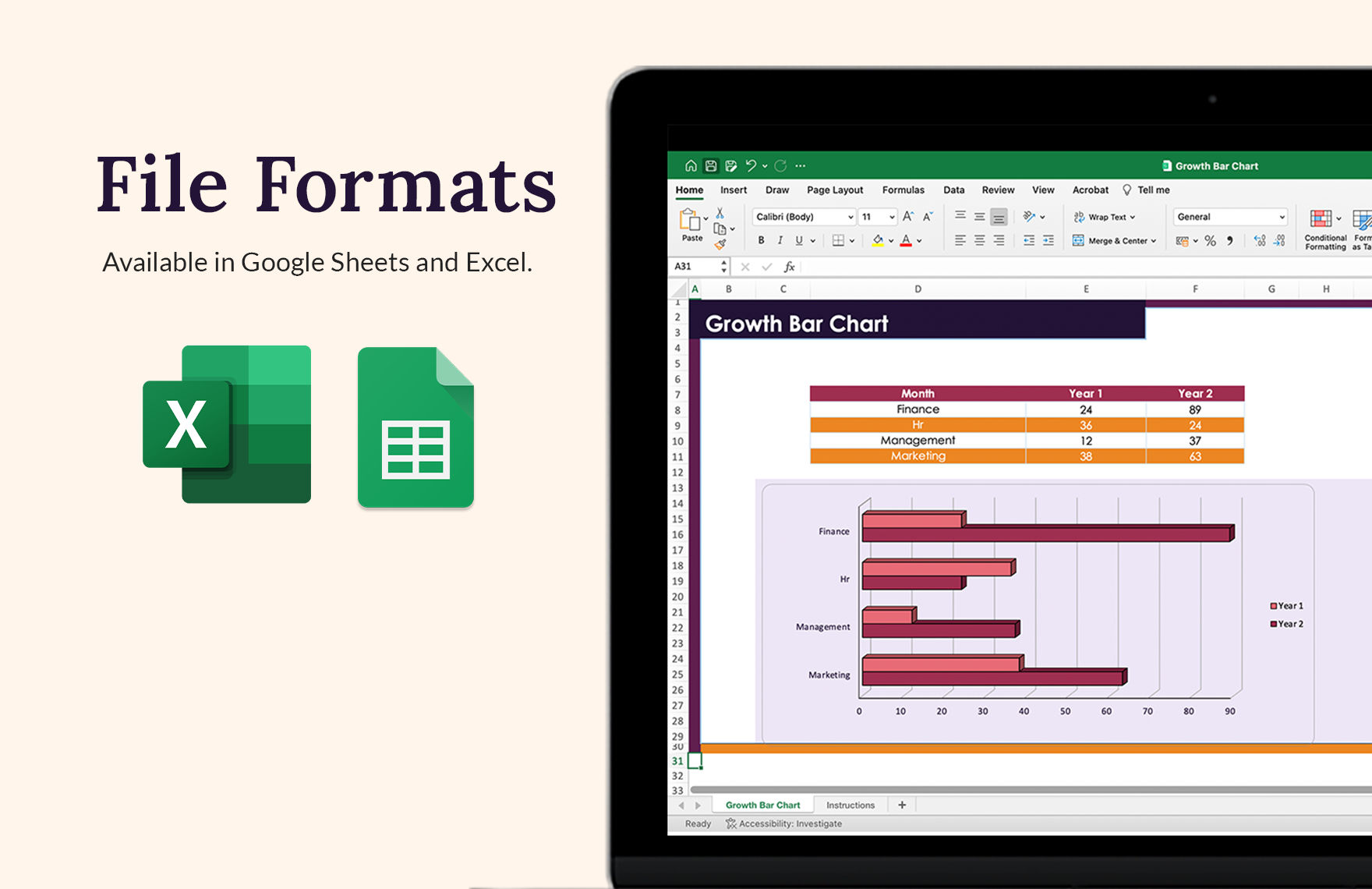 Growth Bar Chart