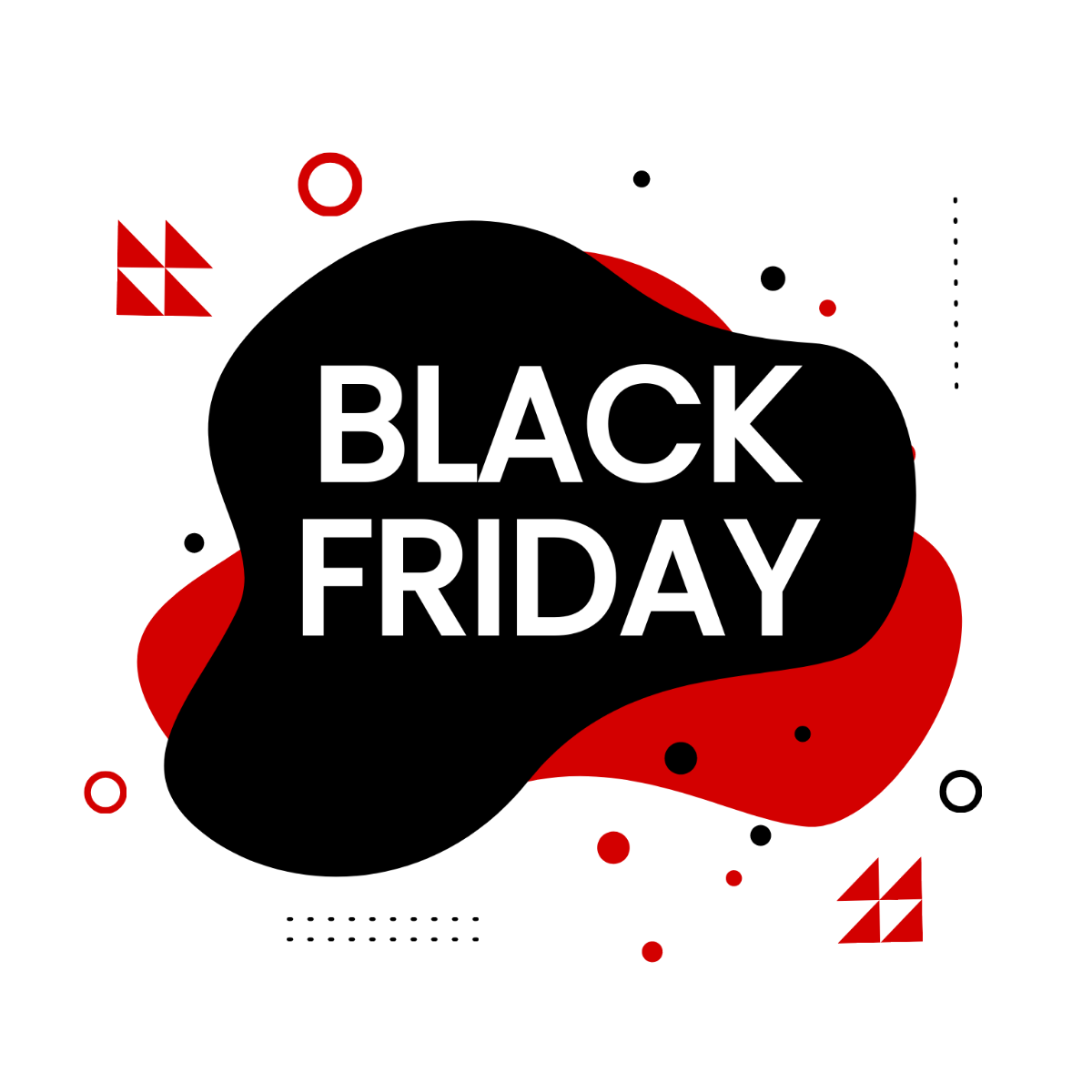 Black Friday Clipart Template