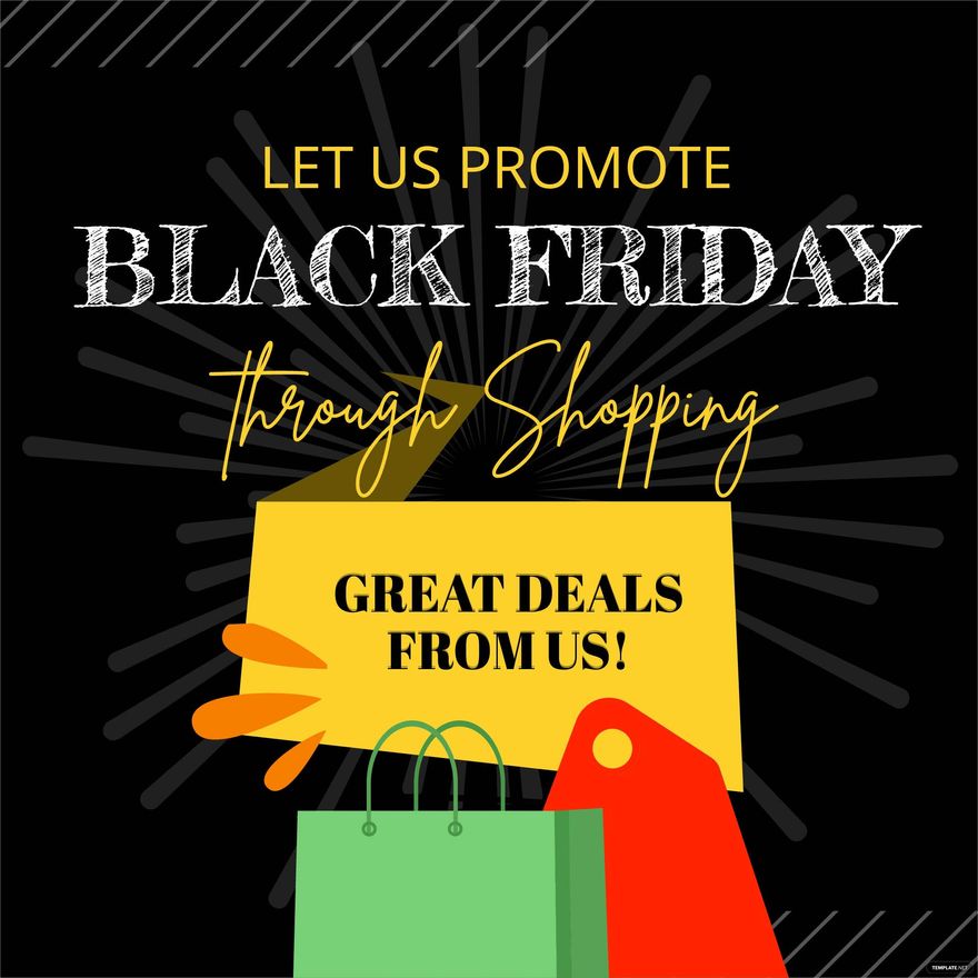 Black Friday Promotion Vector