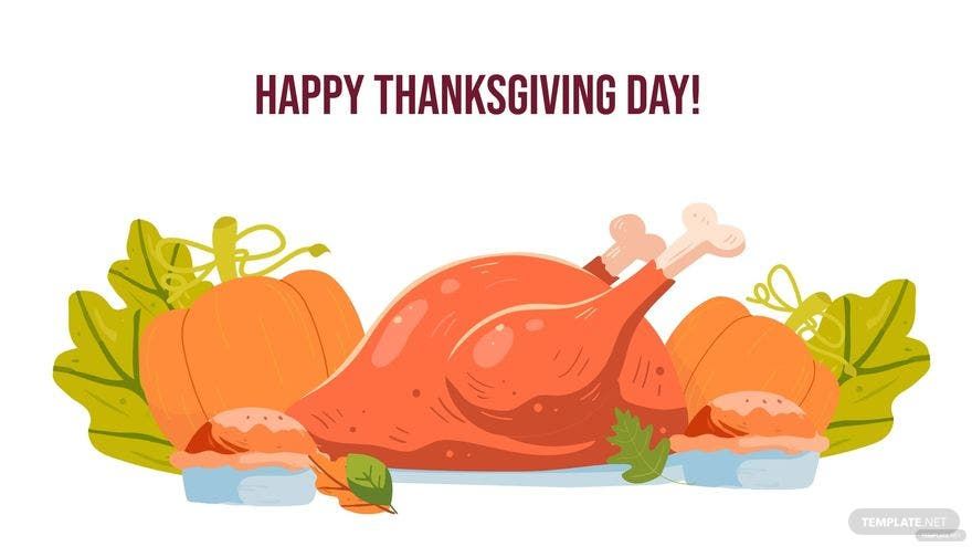 Thanksgiving Day Transparent Background in Illustrator, PSD, PDF, SVG ...