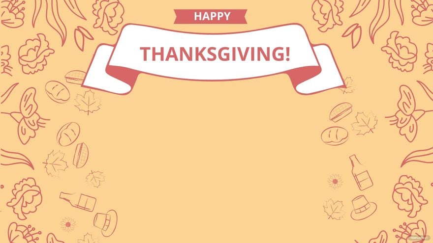 Thanksgiving Day Zoom Background