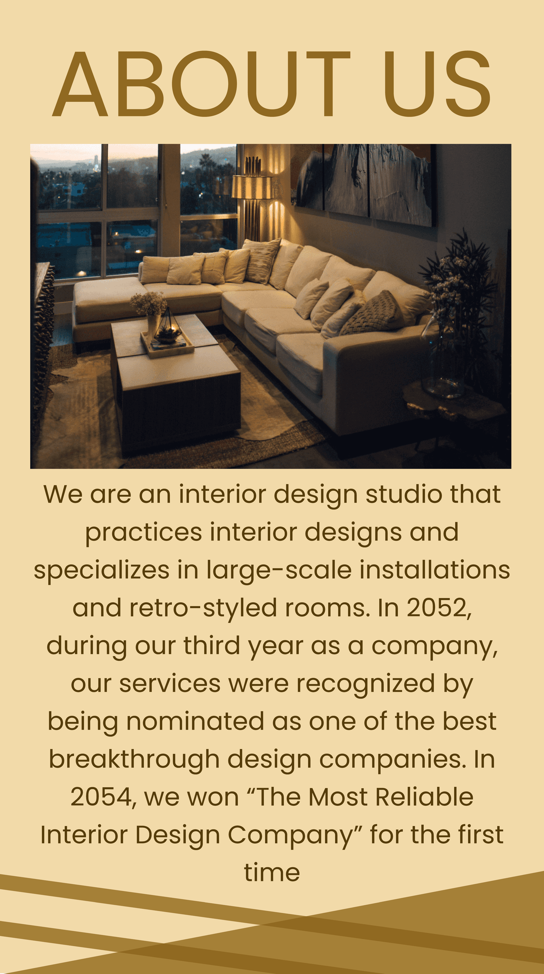 Interior Design Studio Mobile Presentation