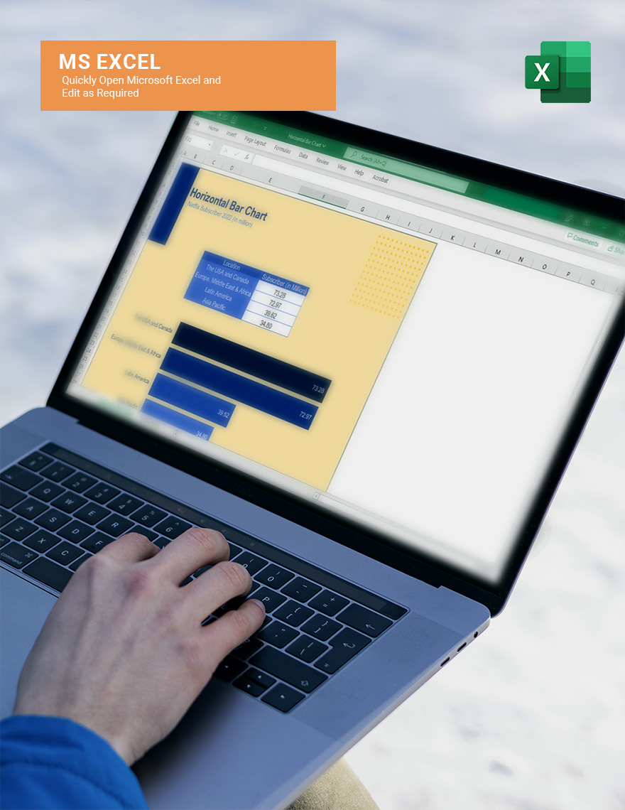 Horizontal Bar Chart Google Sheets, Excel