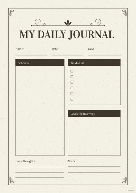 Microsoft word travel journal template - penbool