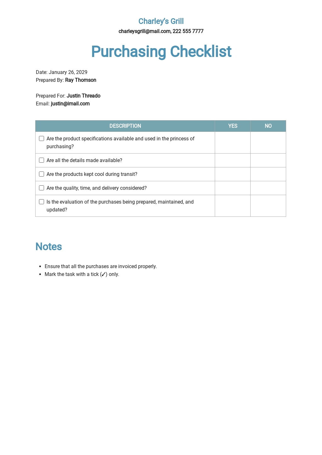 15 FREE Sales Checklist Templates Edit Download Template 15 FREE Sales Checklist Templates Edit Download Template