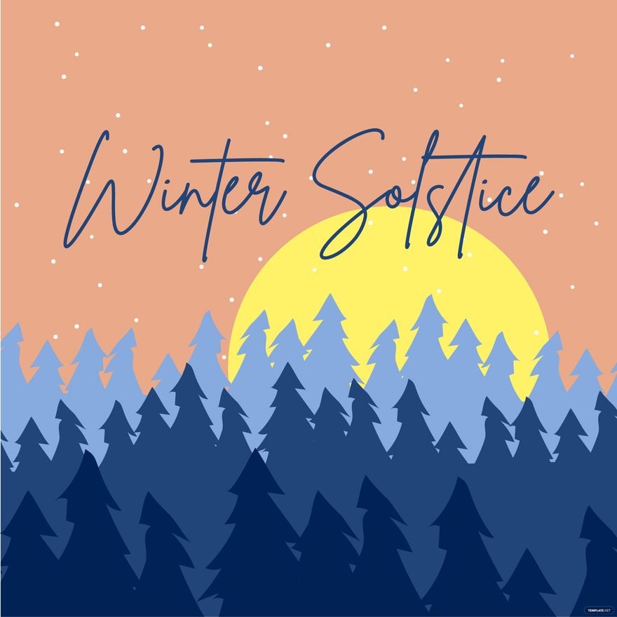 Winter Solstice Clipart Vector