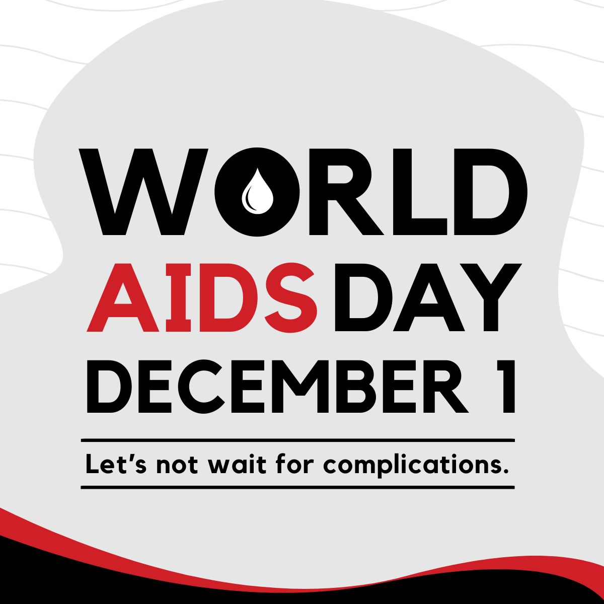 World AIDS Day WhatsApp Post