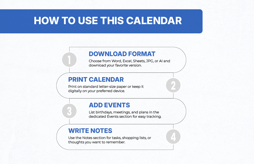 September 2025 Calendar Template With Holidays