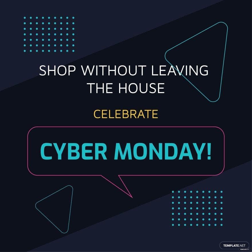 Cyber Monday Quote Vector