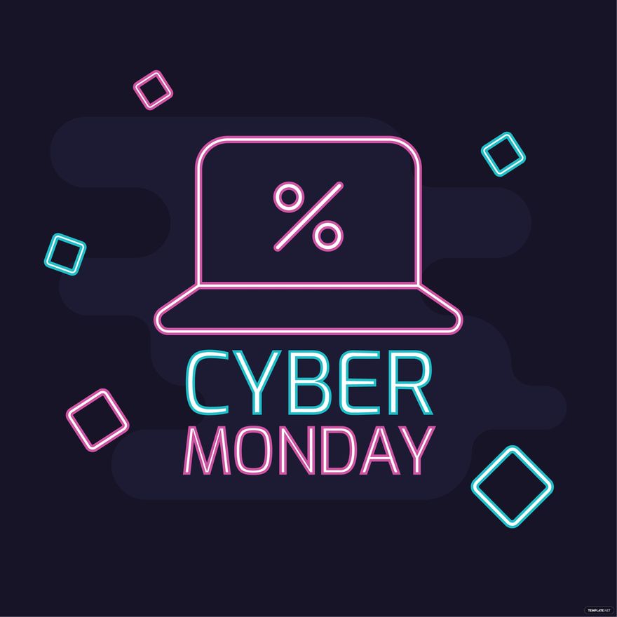 Cyber Monday Icon Vector