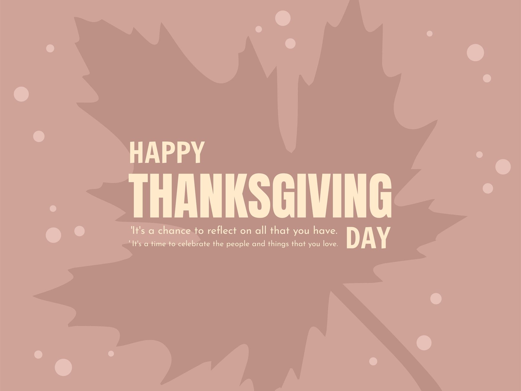 Thanksgiving Day Blog Header