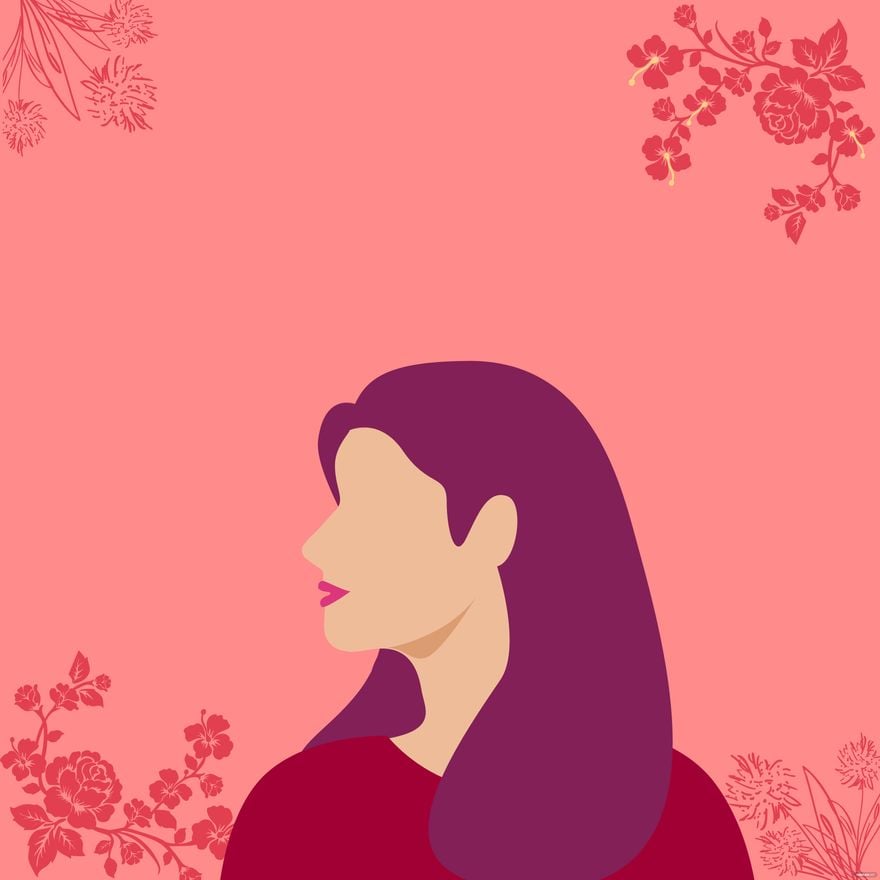 girly-red-background