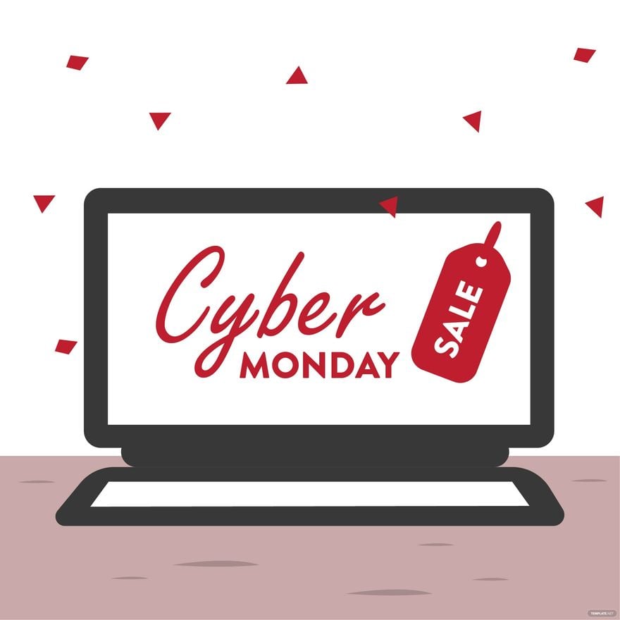 Cyber Monday Symbol Vector