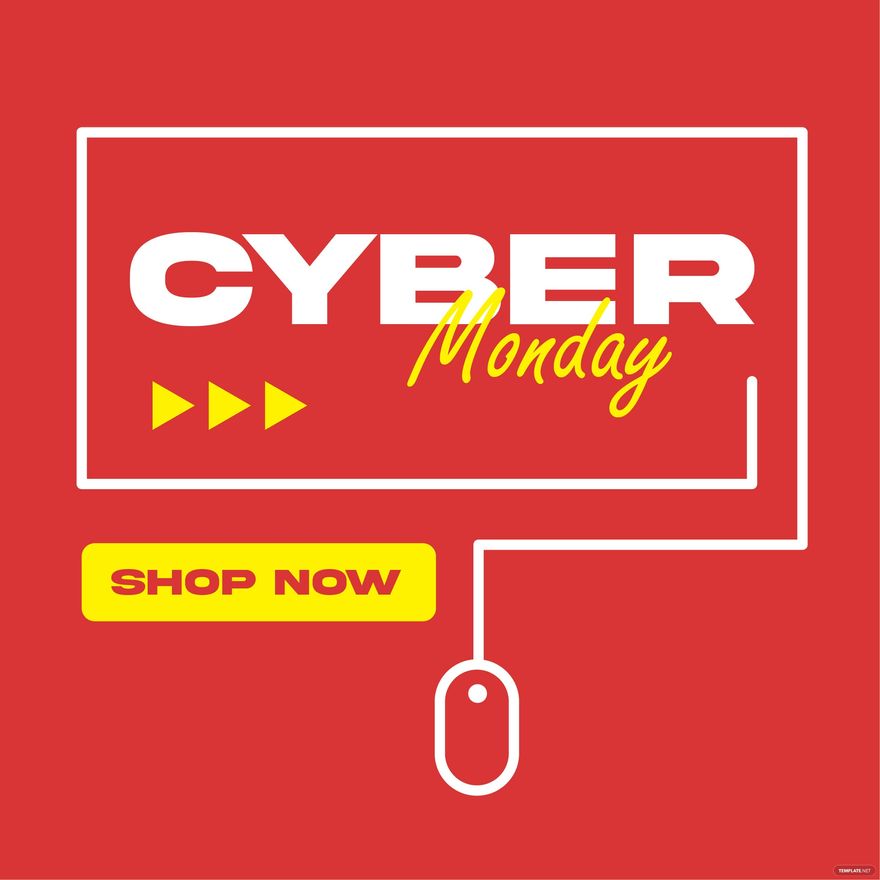 Cyber Monday Sign Vector