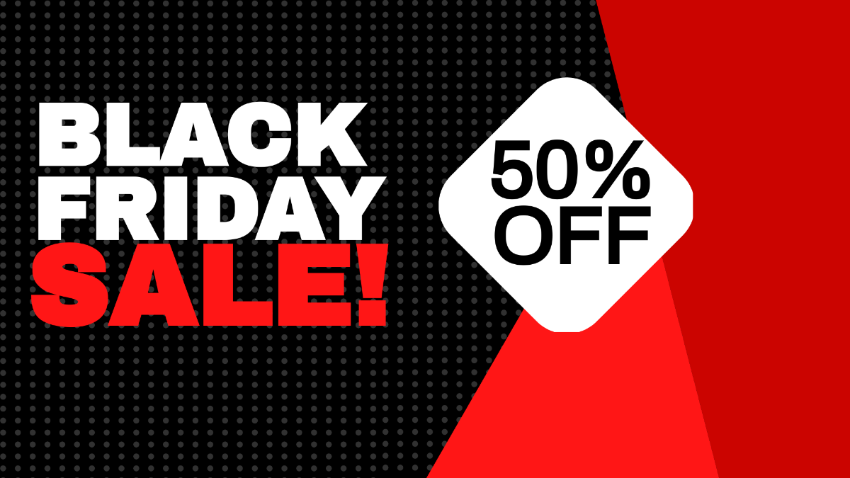 Black Friday Wallpaper Background Template