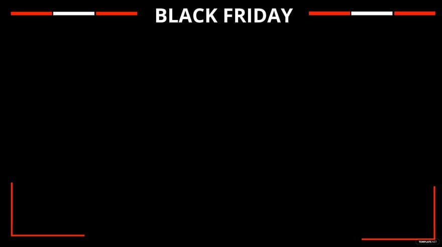 Black Friday Zoom Background
