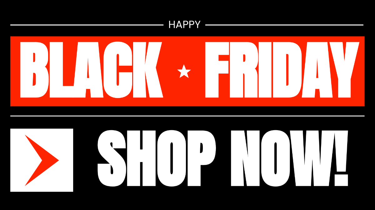 Happy Black Friday Background Template