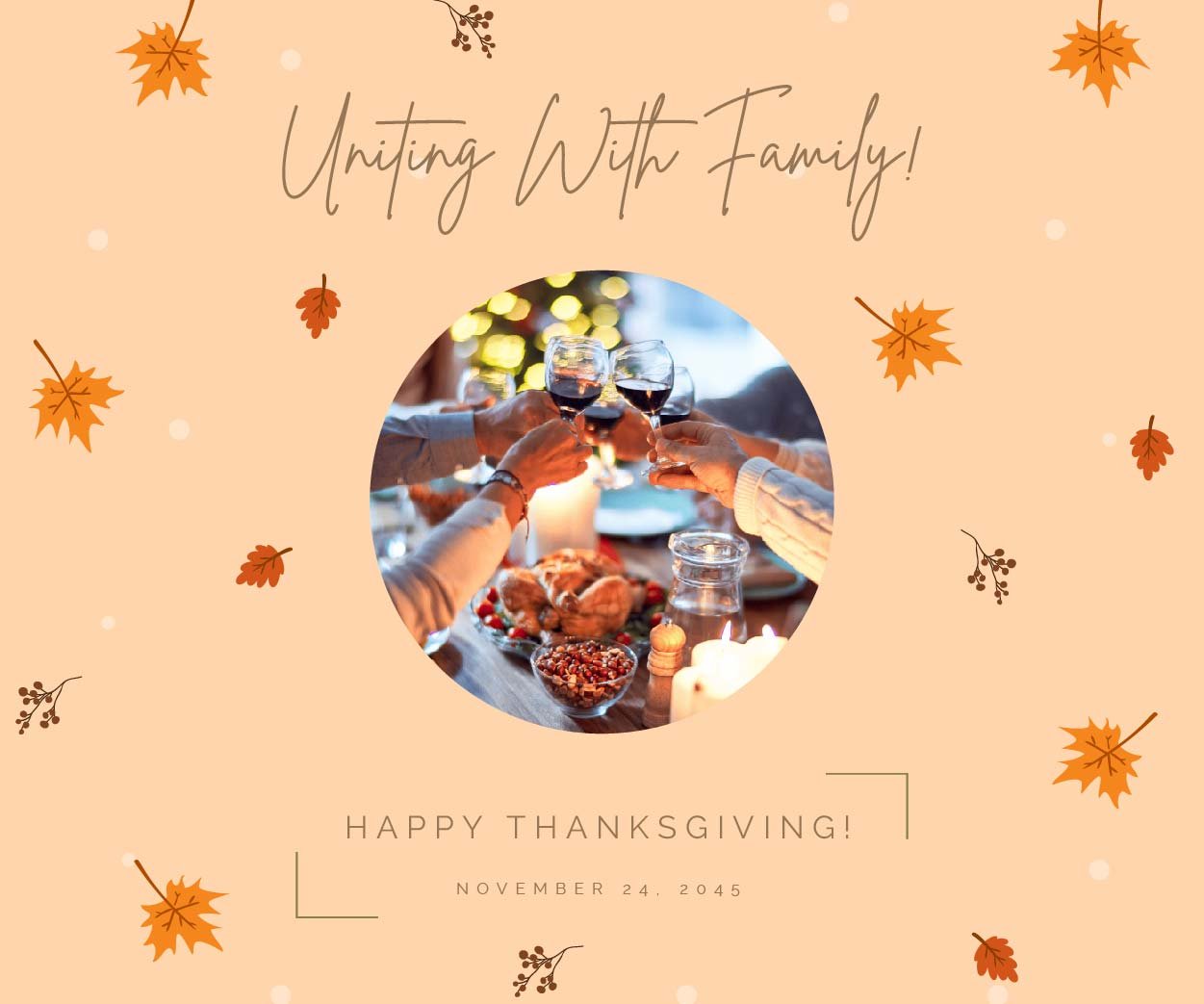Free Thanksgiving Day Photo Banner