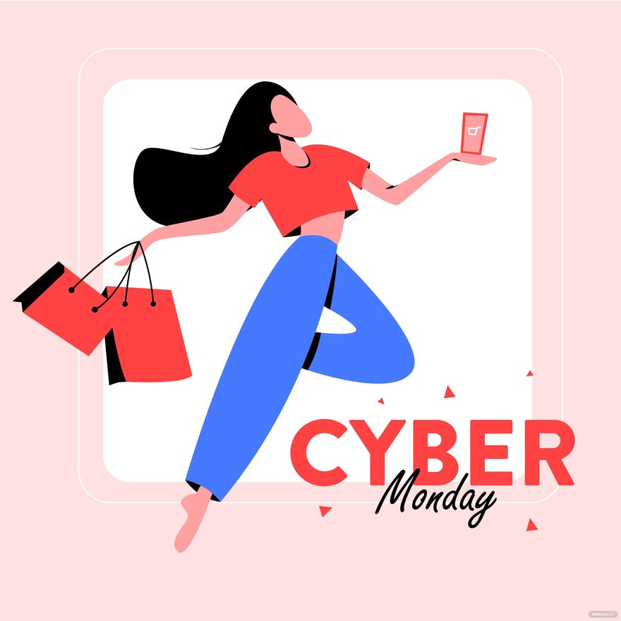 Cyber Monday Celebration Vector