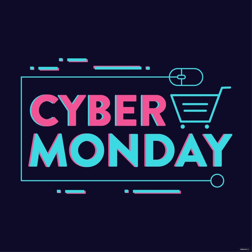 Free Transparent Cyber Monday Clipart in Illustrator, PSD, EPS, SVG, JPG, PNG