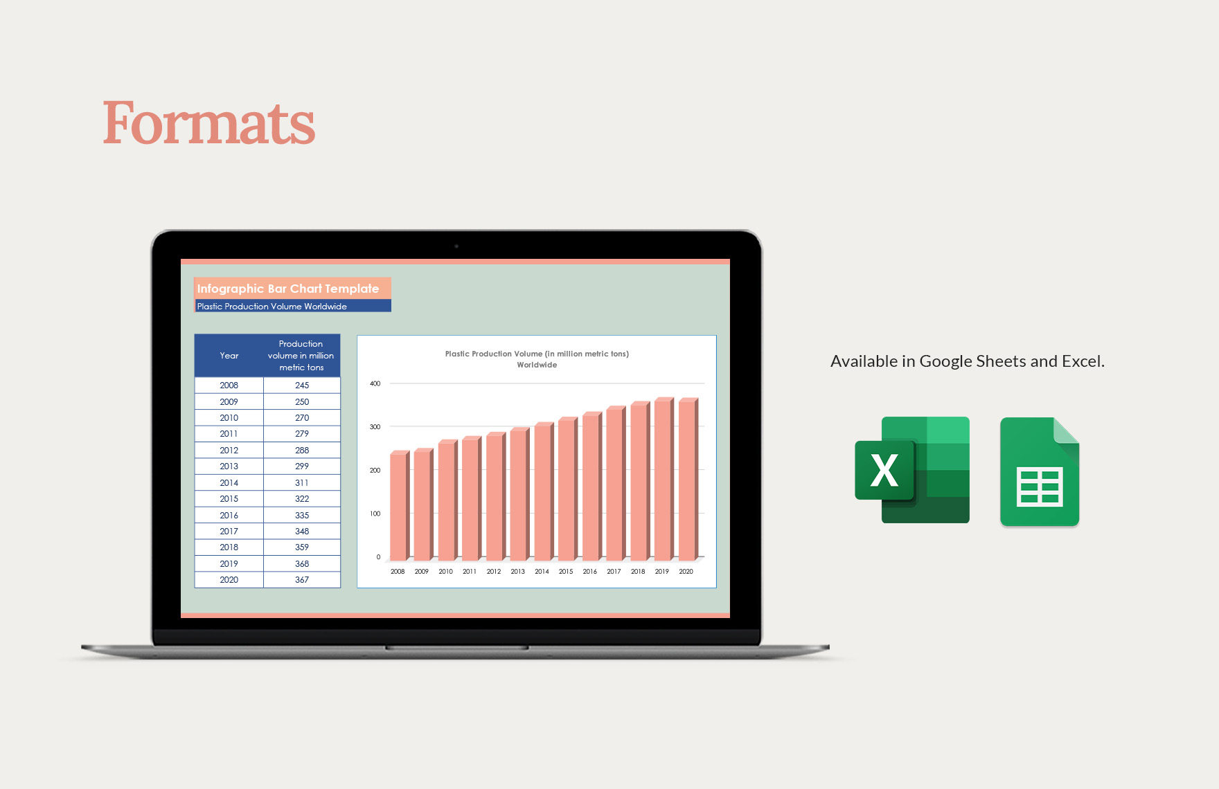 Infographic Bar Chart Template