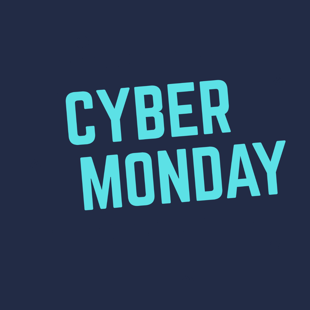 Cyber Monday Vector Template