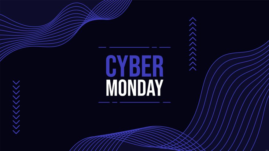 Cyber Monday Design Background