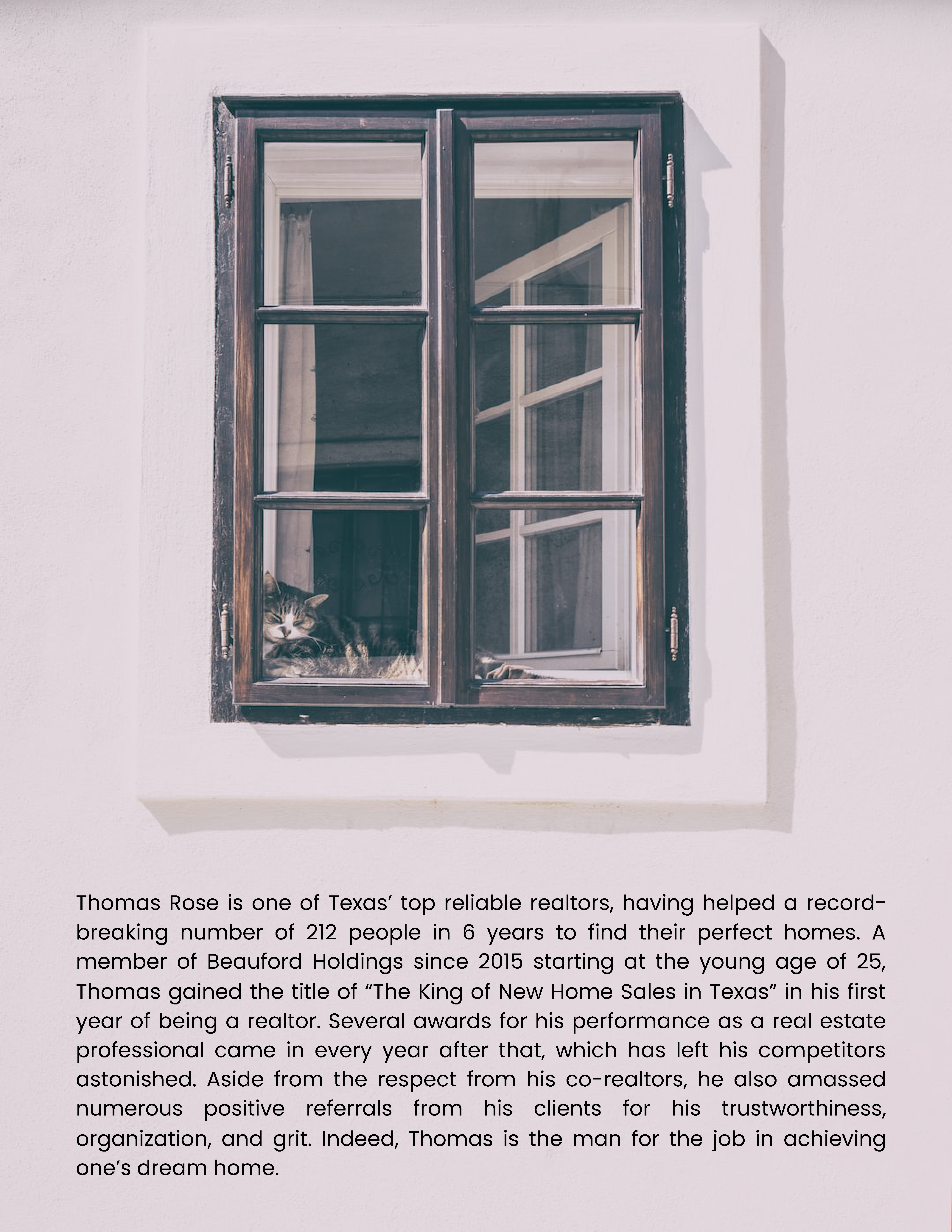 Free Real Estate Agent Biography Template to Edit Online