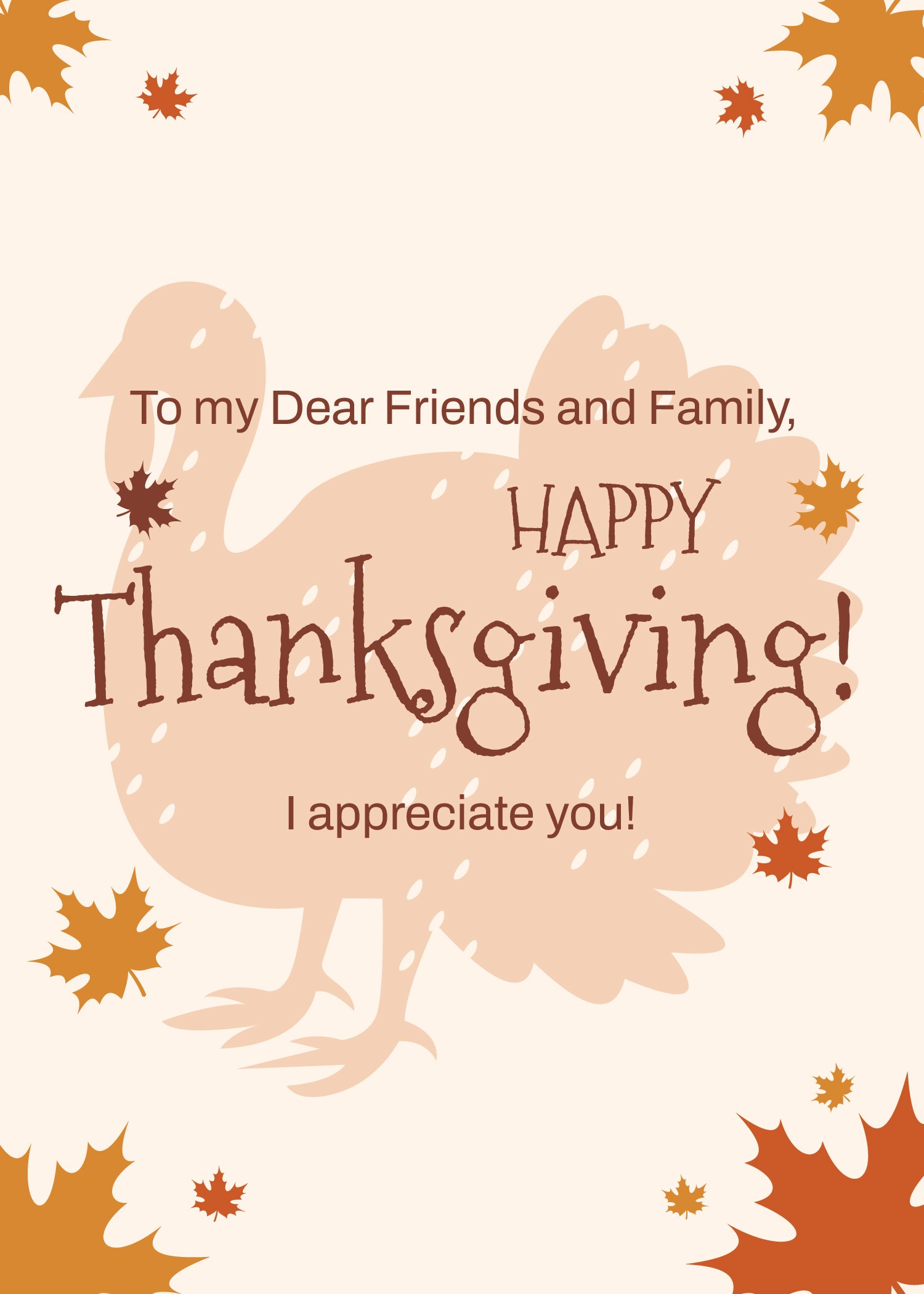 Thanksgiving Day Greeting