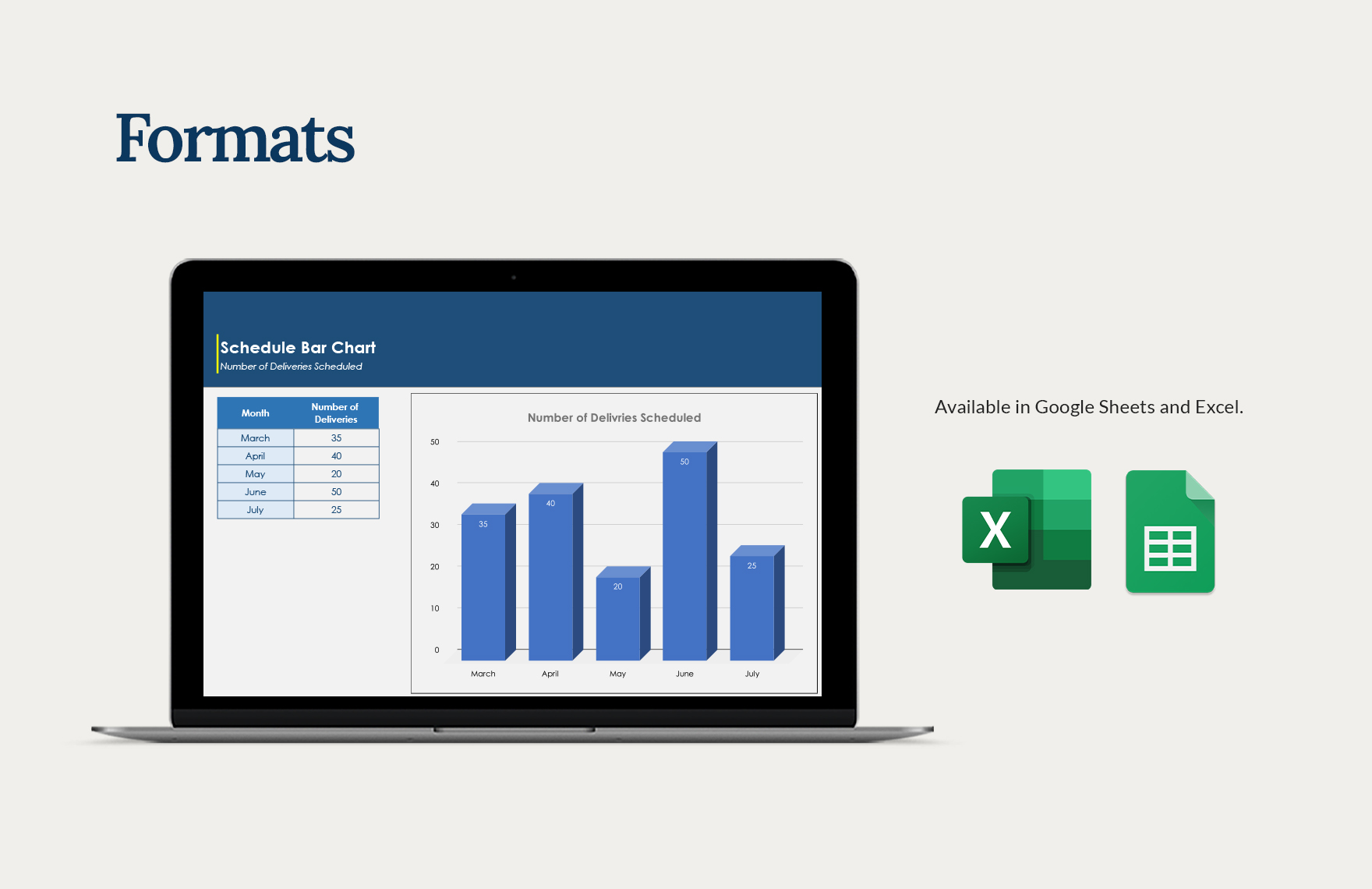 Schedule Bar Chart