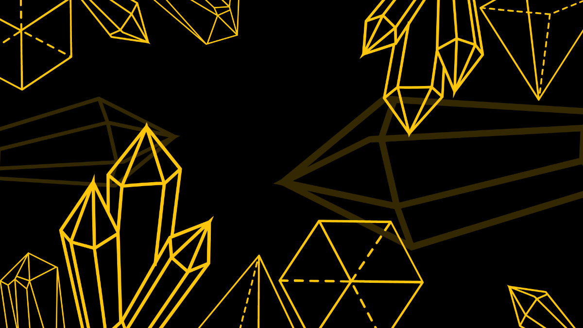 Black And Gold Geometric Background