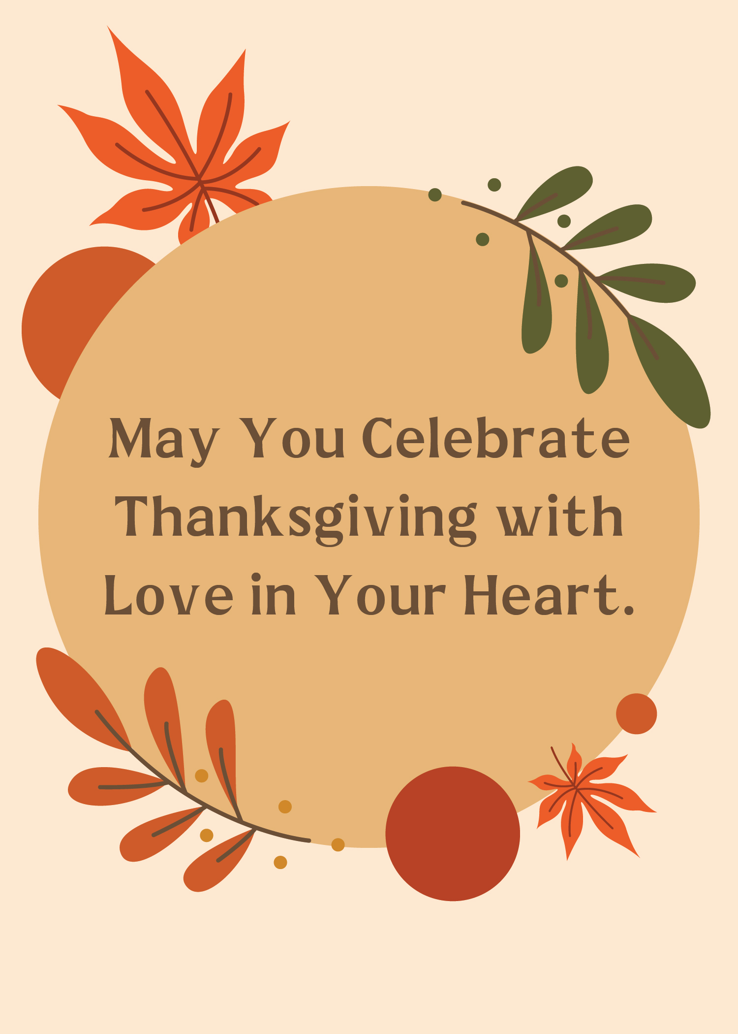 FREE Thanksgiving Day Messages Wishes Template Download In Word 