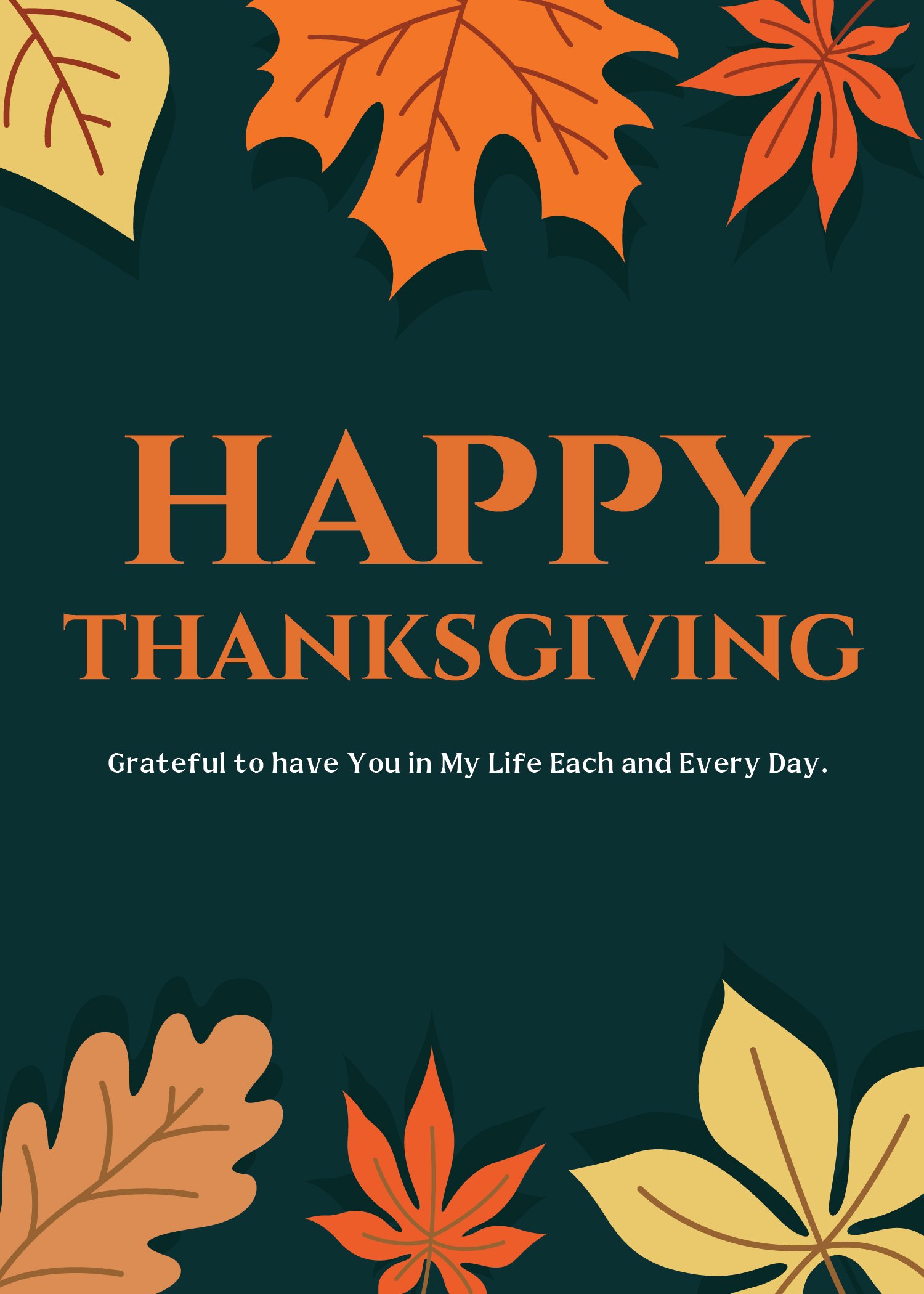Free Thanksgiving Day Best Wishes in Word, Google Docs, Illustrator, PSD, Apple Pages, Publisher, EPS, SVG, JPG, PNG