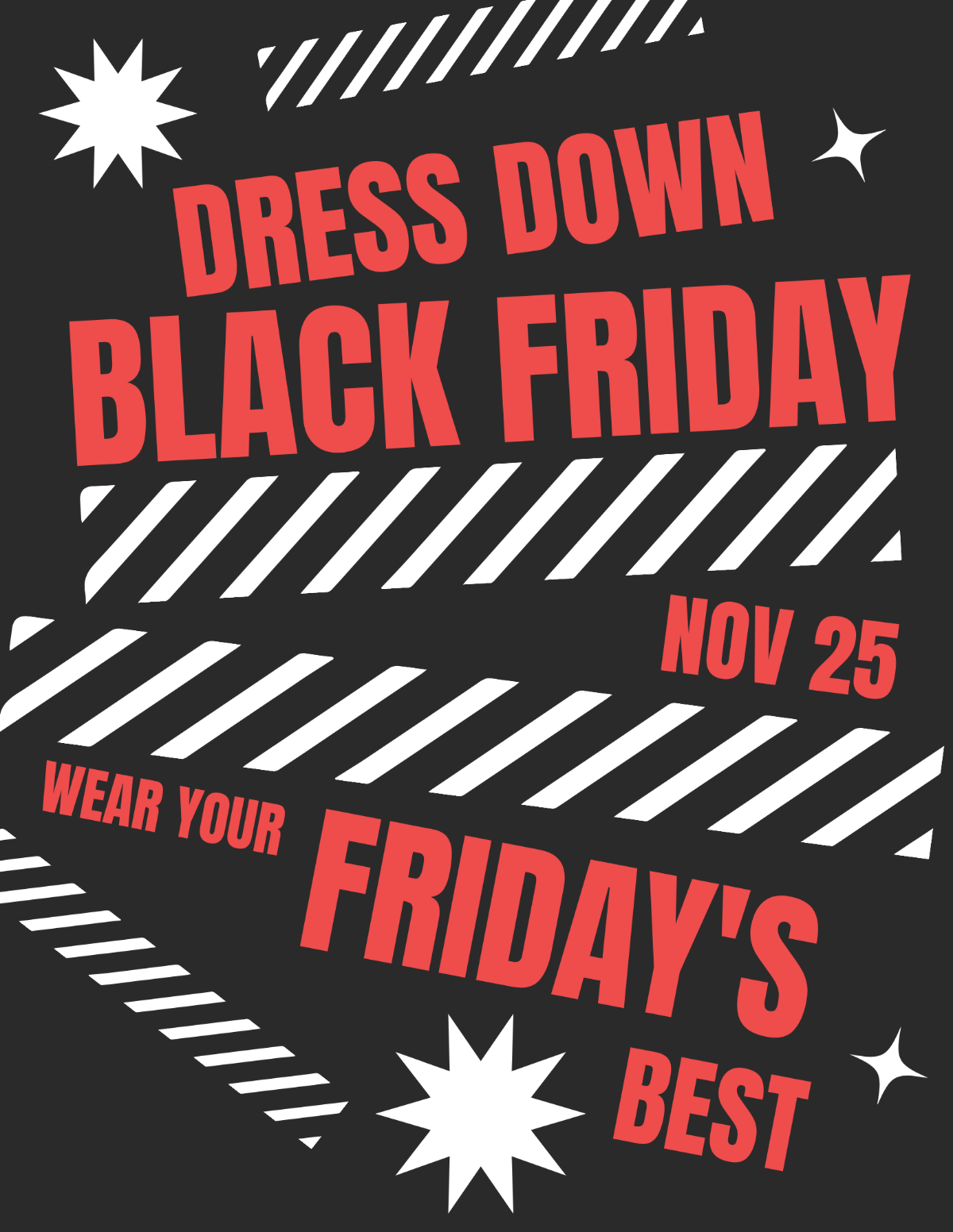 Black Friday Event Flyer Template