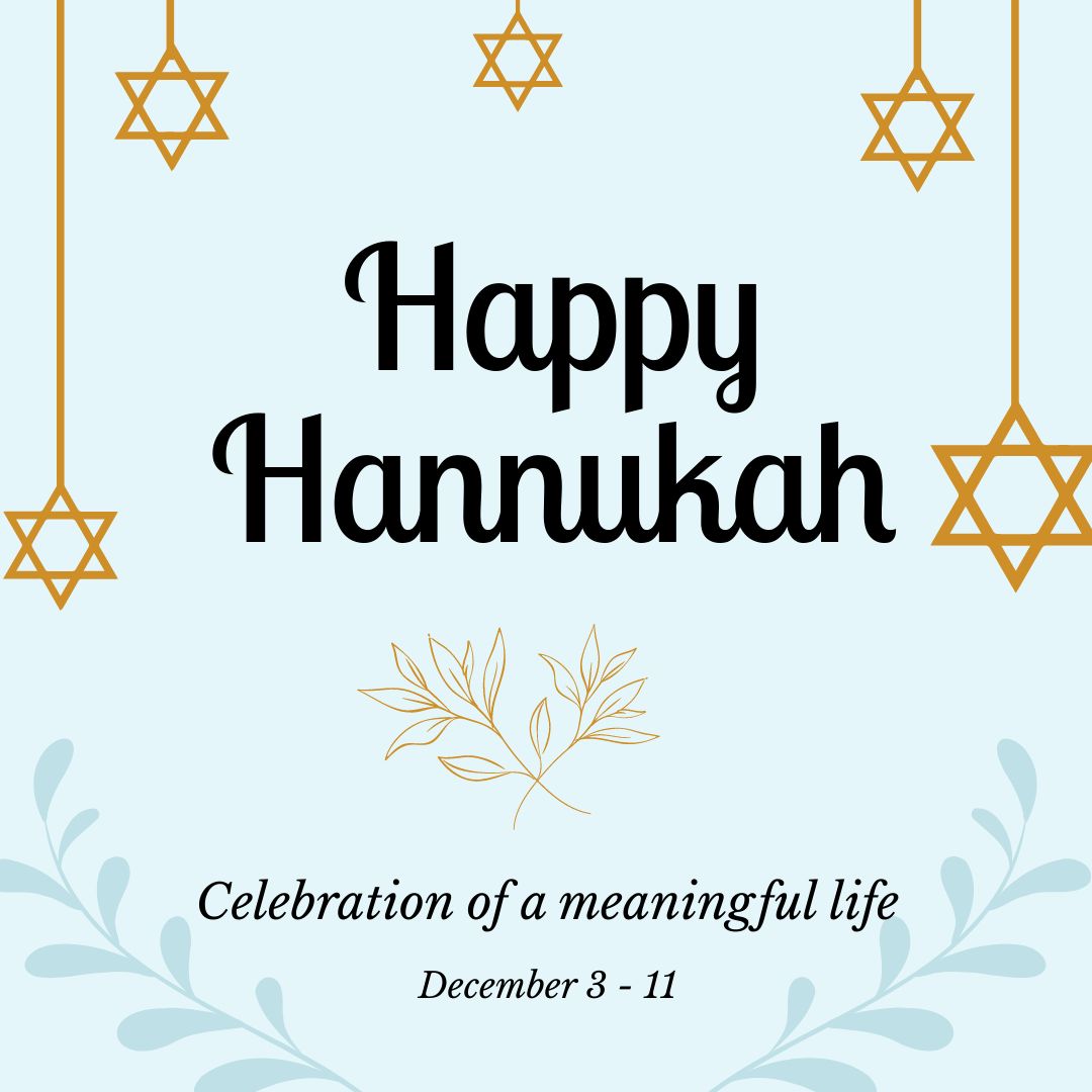 Free Hanukkah Instagram Post