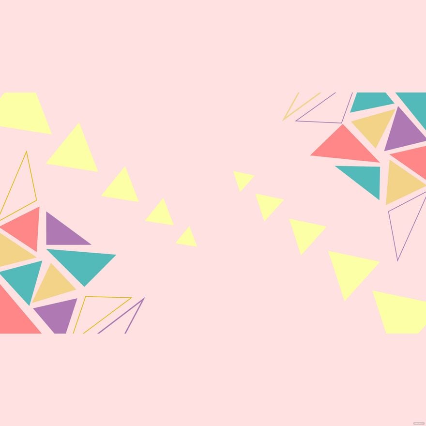 Geometric Triangle Background