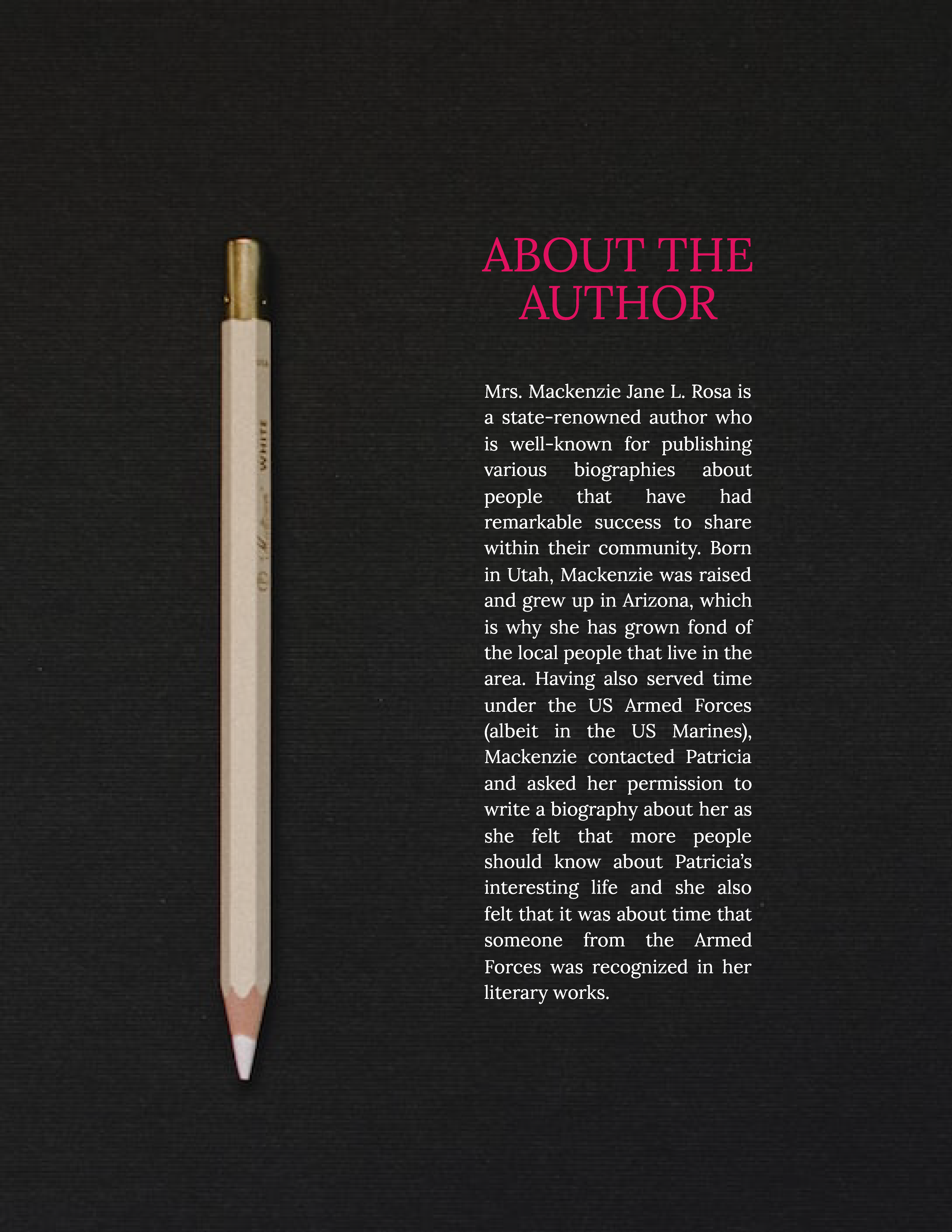Free School Biography Template to Edit Online