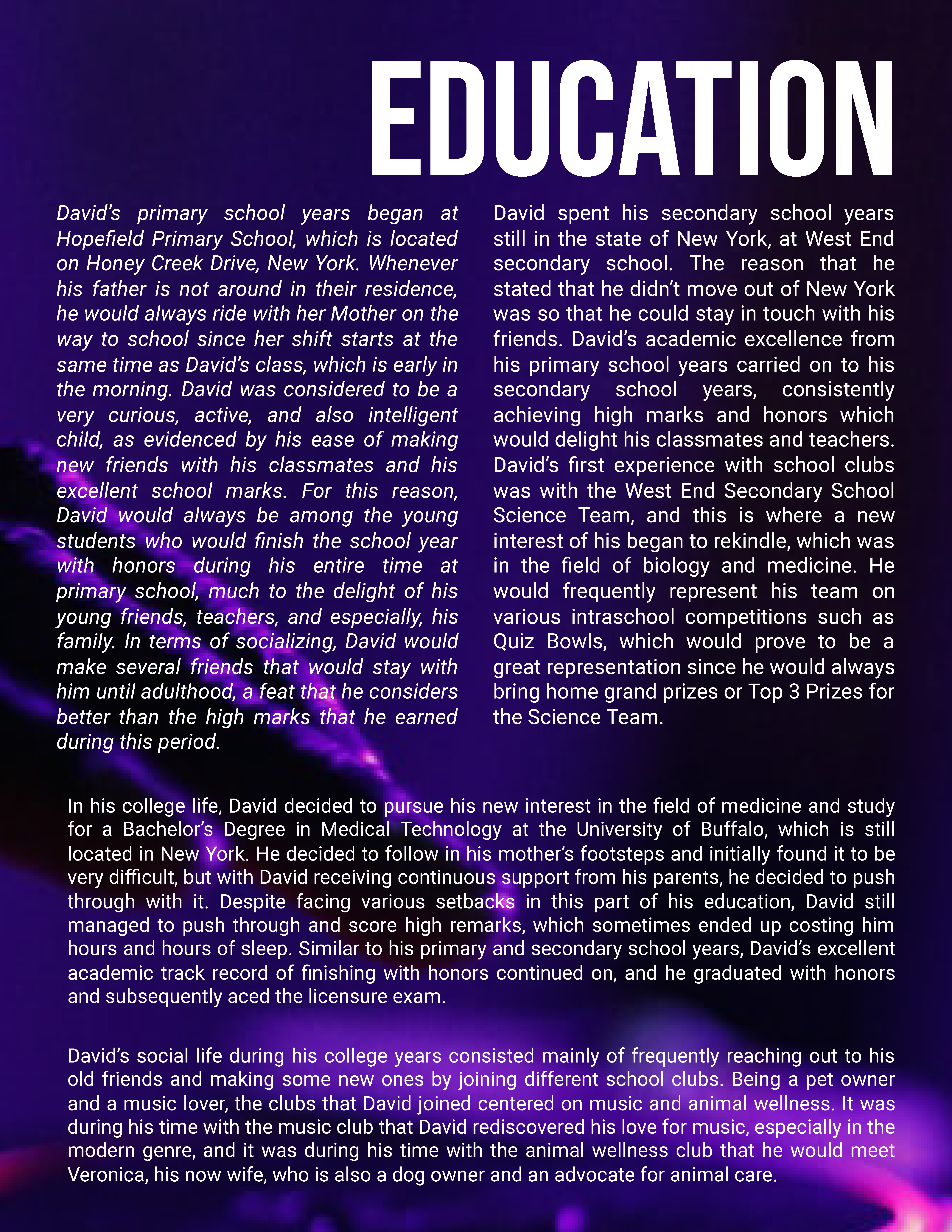 Free Dj Biography Template to Edit Online